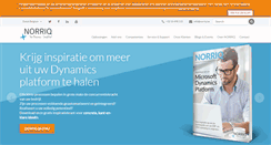 Desktop Screenshot of norriq.be