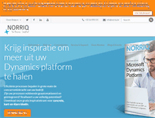 Tablet Screenshot of norriq.be